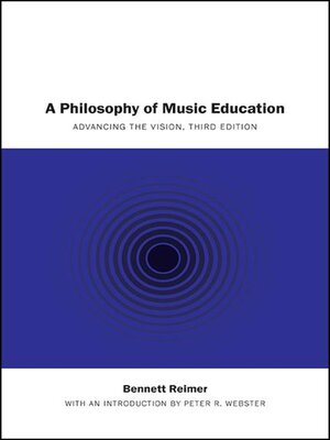 cover image of A Philosophy of Music Education